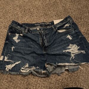 American Eagle Distressed Denim Shorts